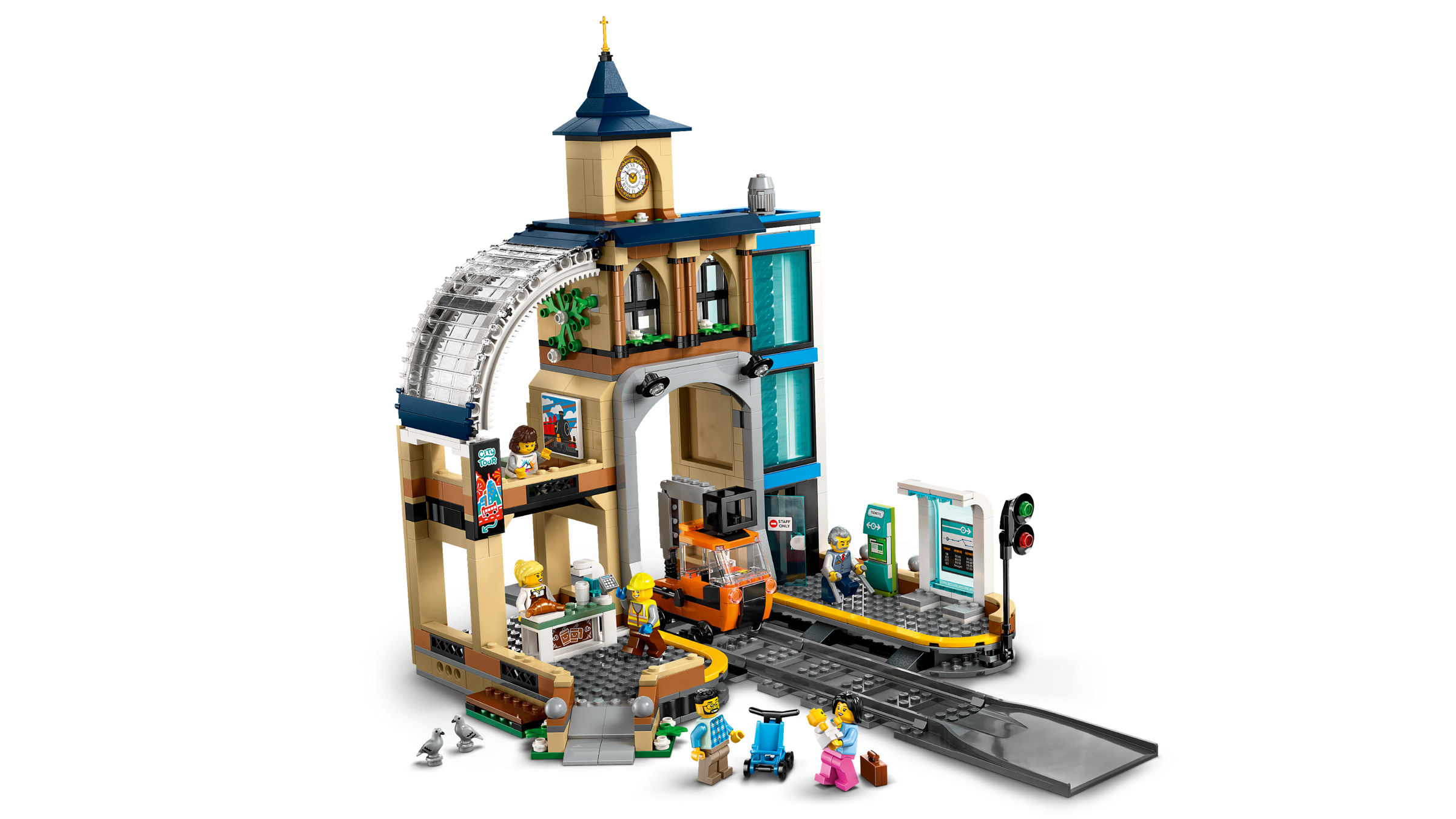 LEGO City Train Station 752 Pieces - British product