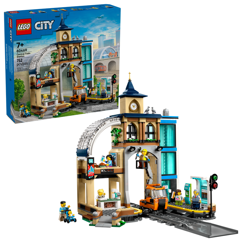 LEGO City Train Station 752 Pieces - British product