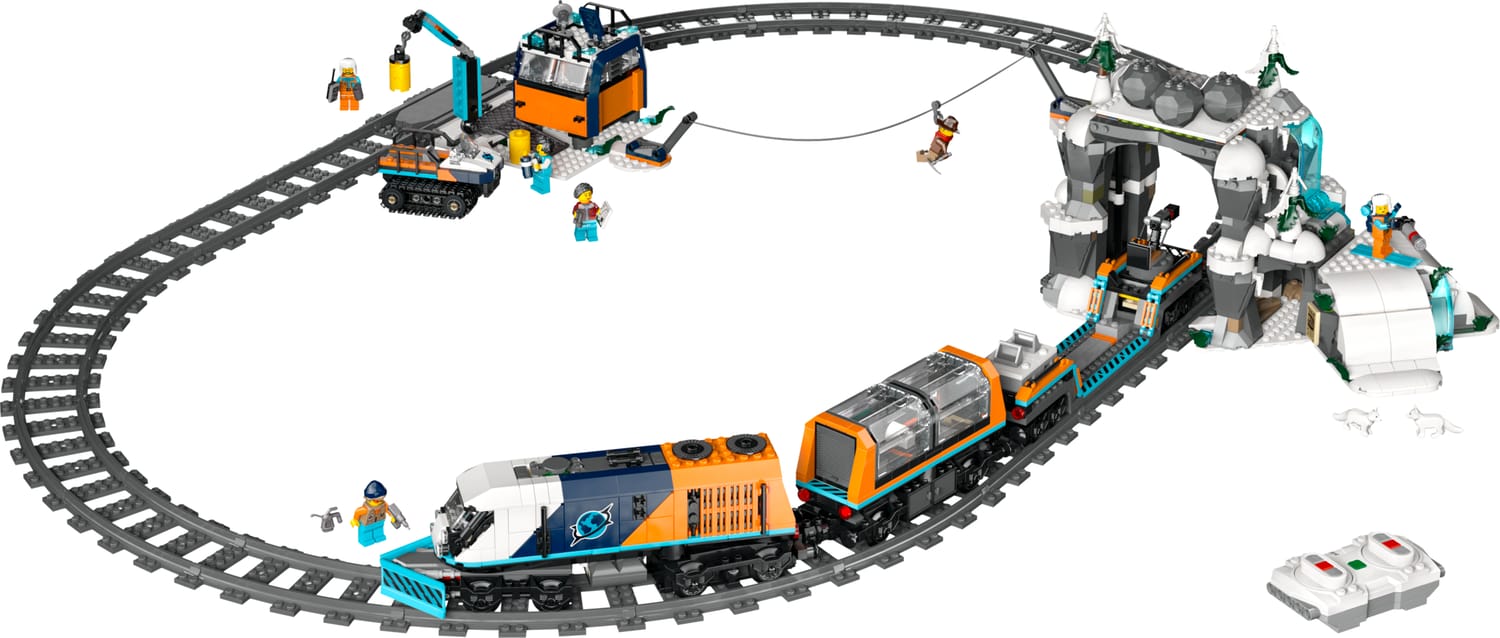 LEGO Arctic Polar Express Train set 1517 pieces - British product