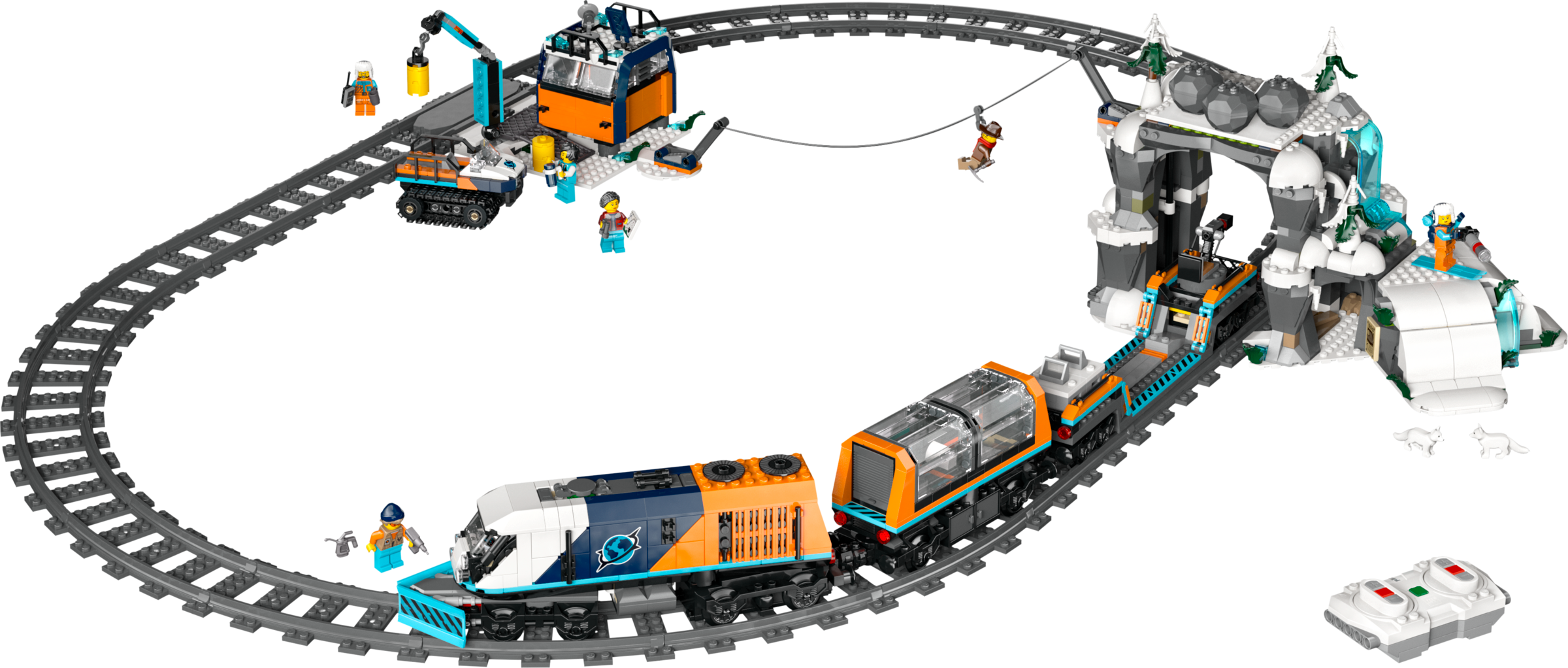 LEGO Arctic Polar Express Train set 1517 pieces - British product