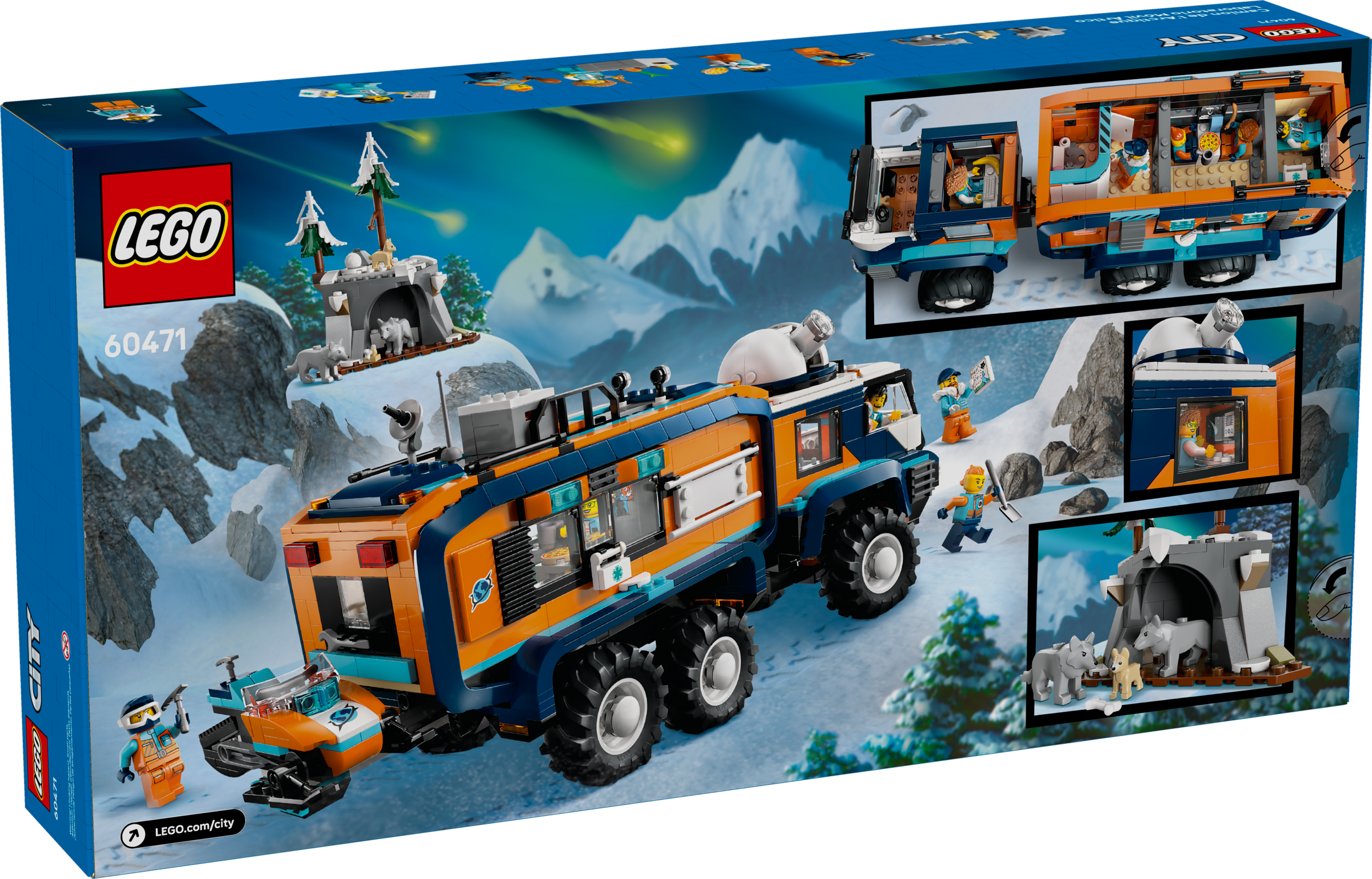 LEGO Arctic Explorer Truck 1064 Pieces - British product