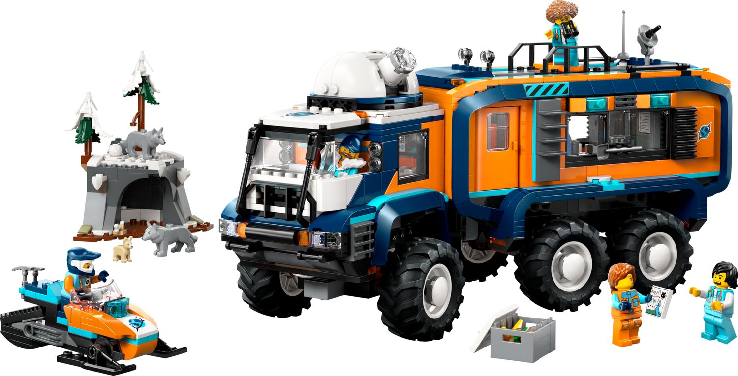 LEGO Arctic Explorer Truck 1064 Pieces - British product