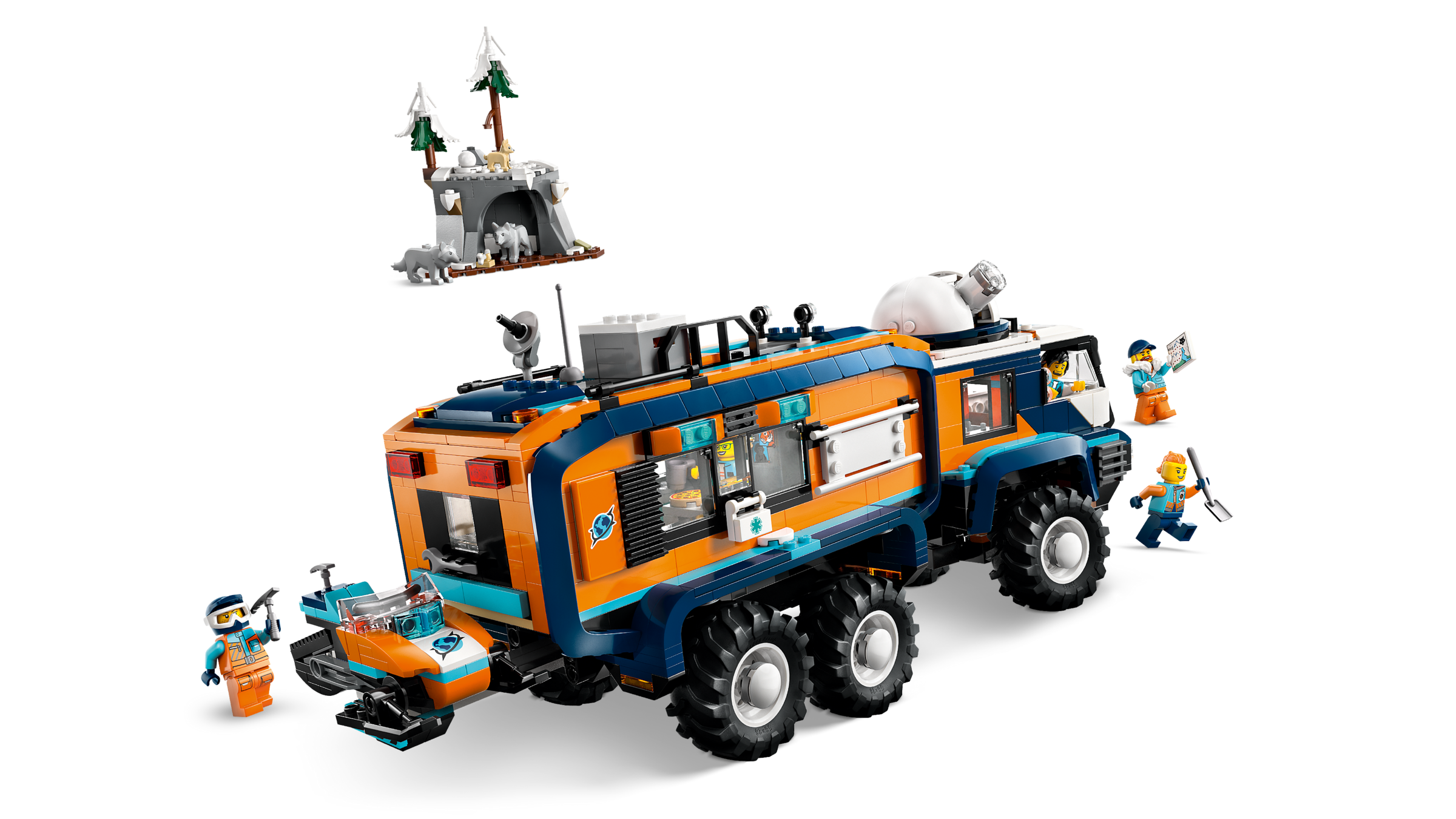 LEGO Arctic Explorer Truck 1064 Pieces - British product