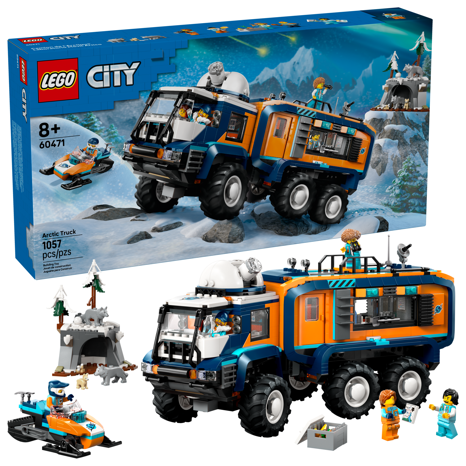 LEGO Arctic Explorer Truck 1064 Pieces - British product