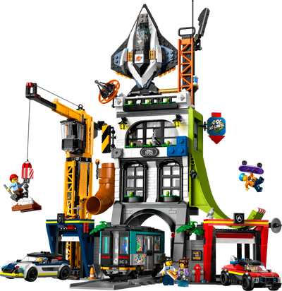 Ensemble exclusif LEGO City Tower, 1941 pièces, jouet de construction