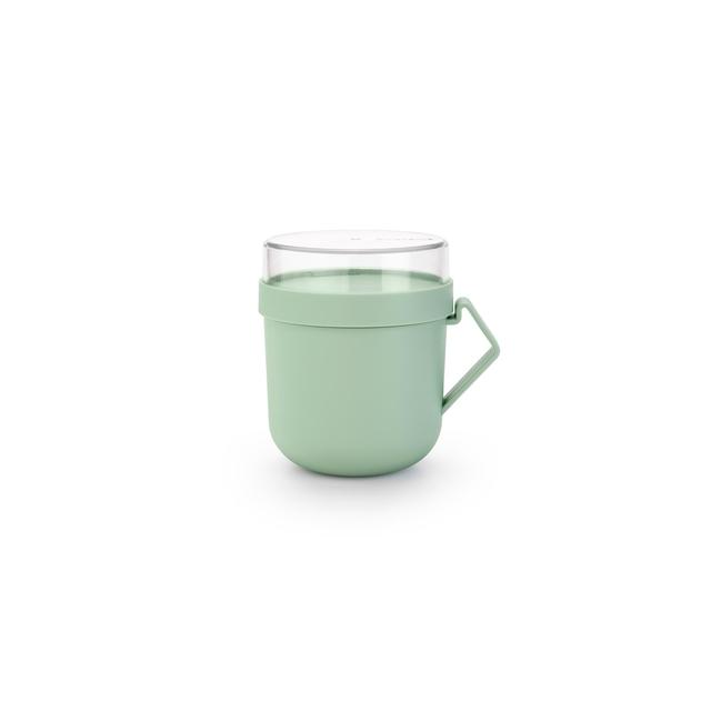 Brabantia Make & Take Soup Mug 0.6L Jade Green GOODS M&S   