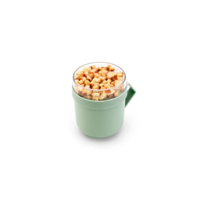 Brabantia Make & Take Soup Mug 0.6L Jade Green GOODS M&S   