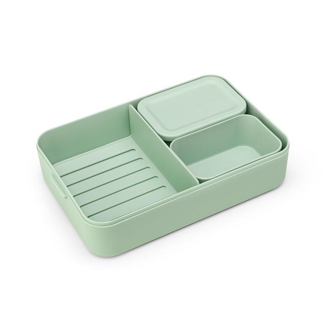 Brabantia Make & Take Lunch Box Bento Large Jade Green GOODS M&S   