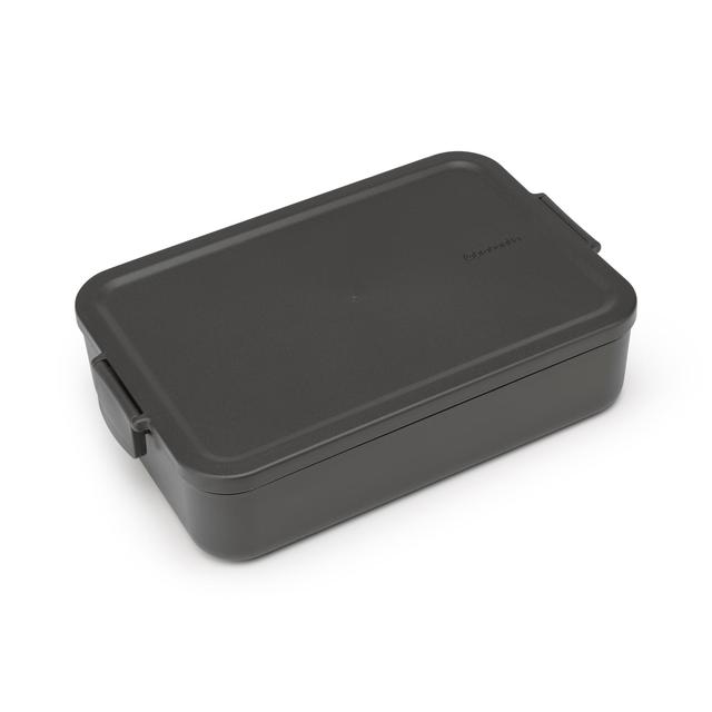 Brabantia Make & Take Lunch Box Medium Dark Grey GOODS M&S   