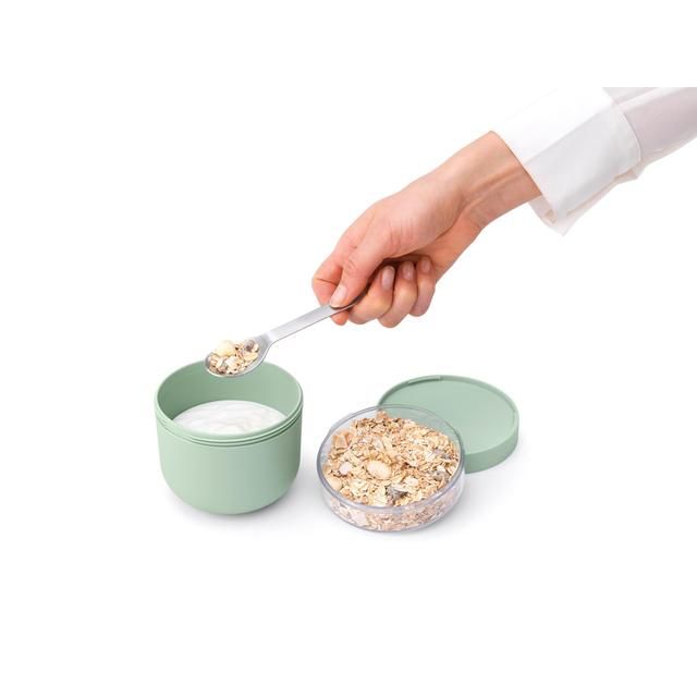 Brabantia Make &amp; Take Breakfast Bowl 0.5L Jade Green