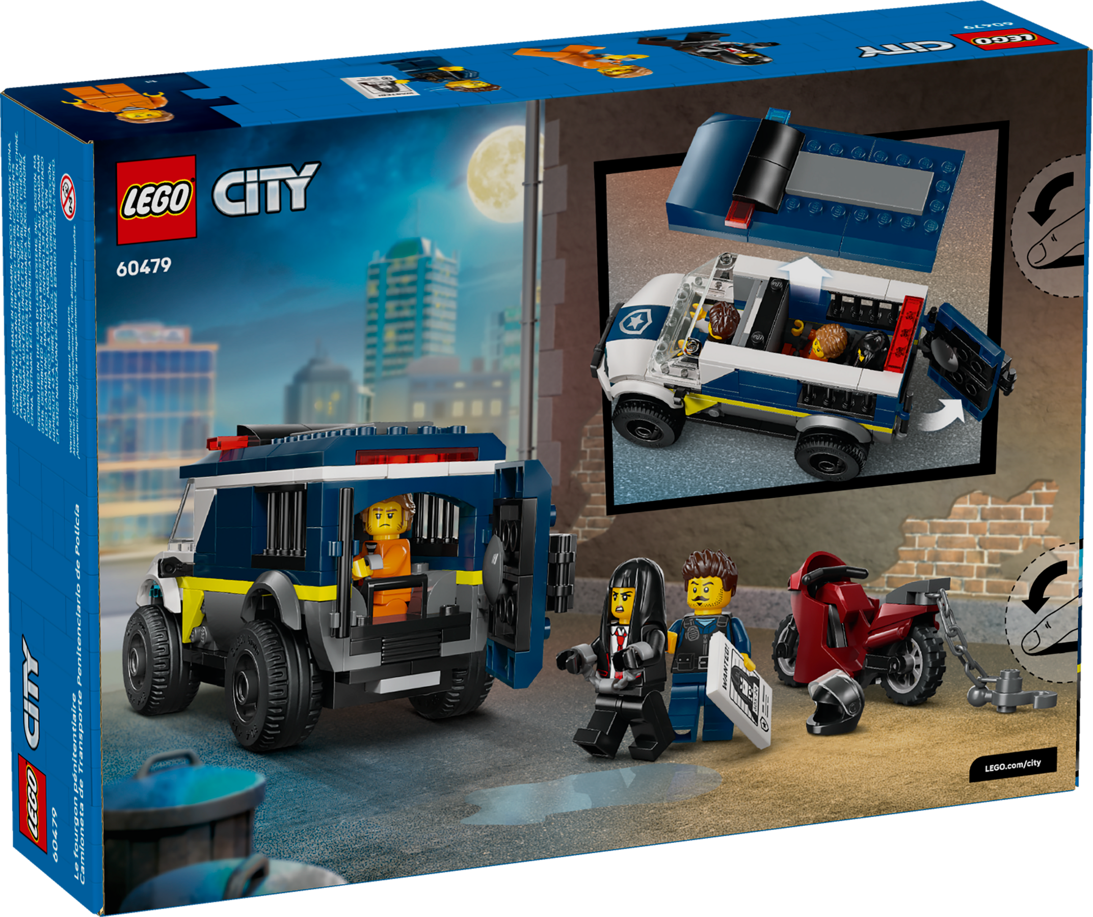 LEGO Police Prisoner Transport Van building set (British brand)