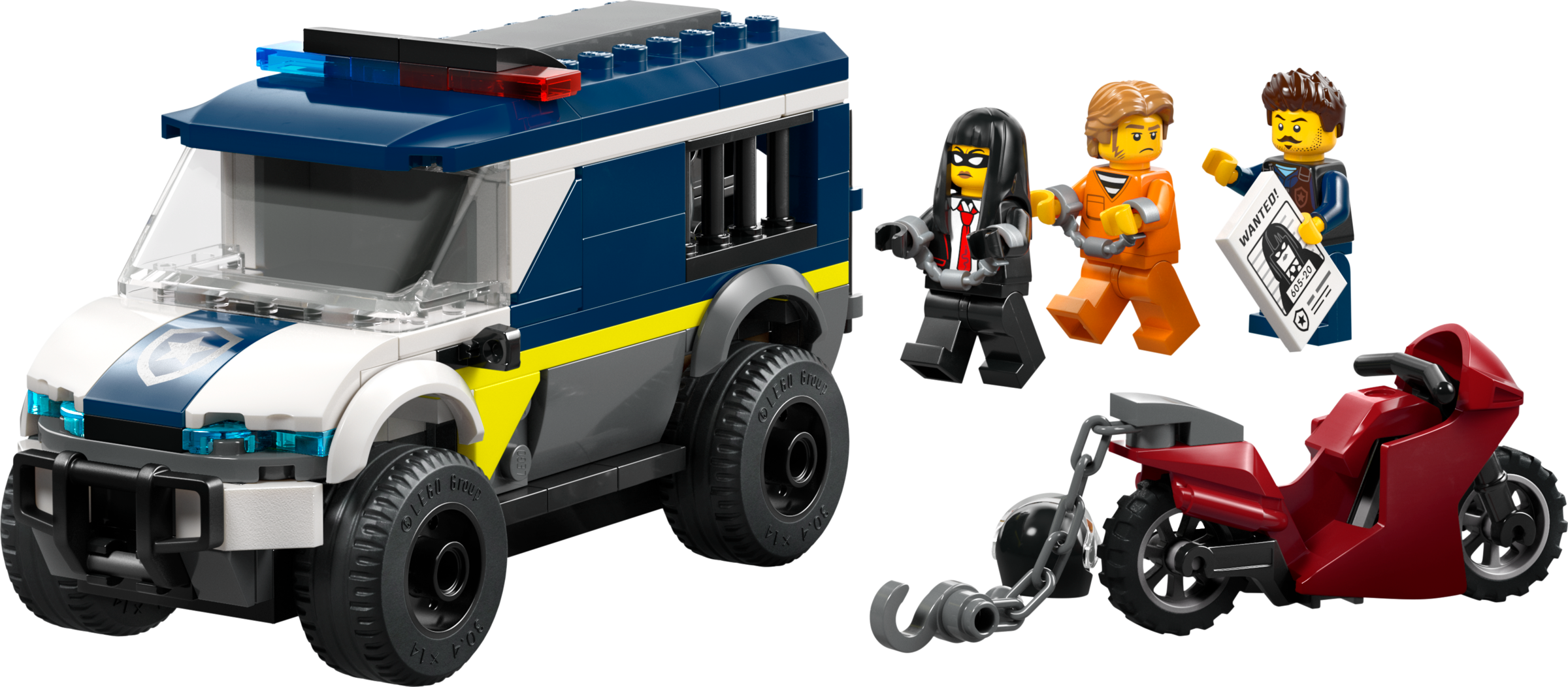 LEGO Police Prisoner Transport Van building set (British brand)