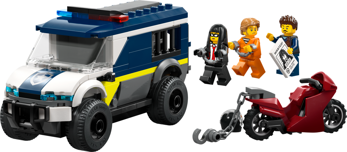LEGO Police Prisoner Transport Van building set (British brand)