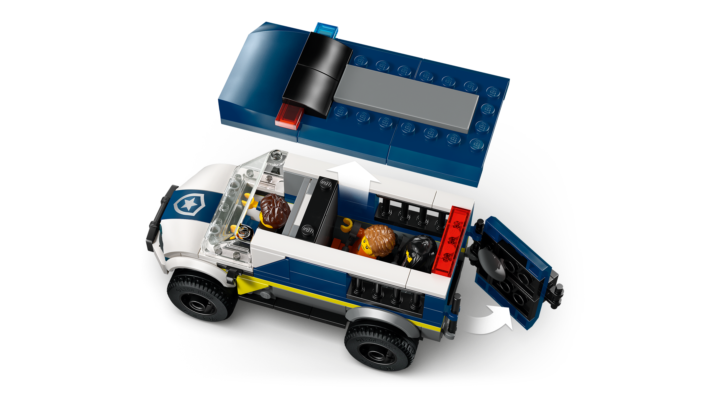 LEGO Police Prisoner Transport Van building set (British brand)