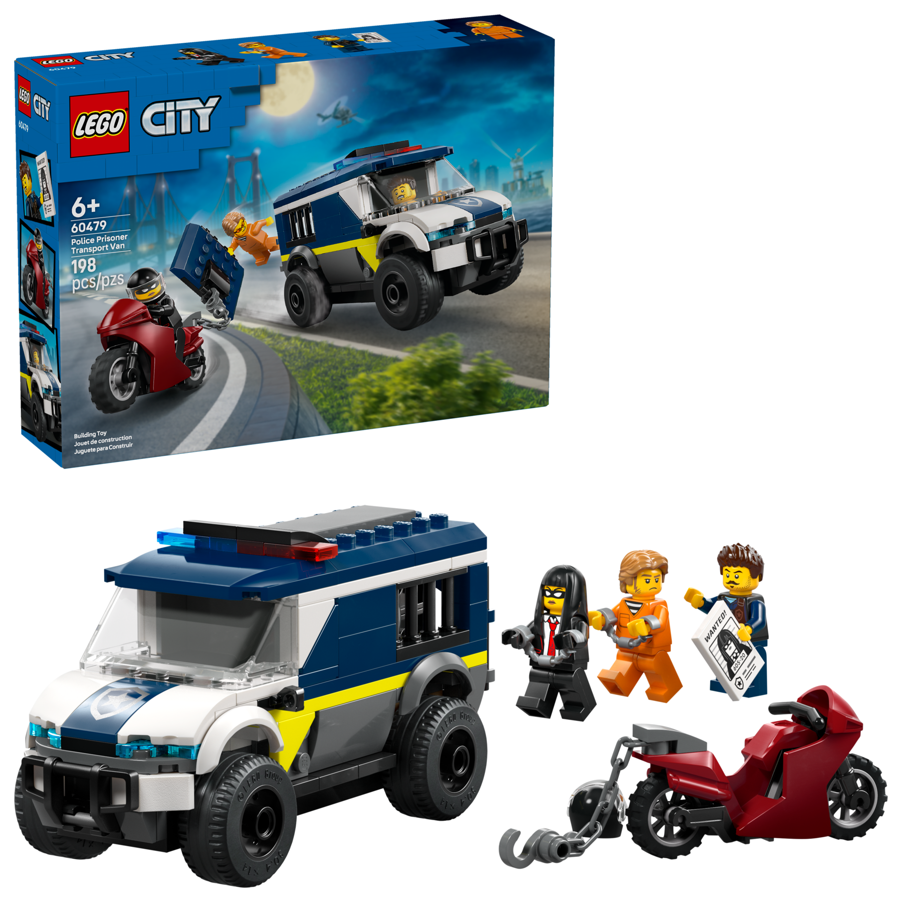 LEGO Police Prisoner Transport Van building set (British brand)