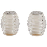 M&S Beehive Salt and Pepper Shakers Clear GOODS M&S   