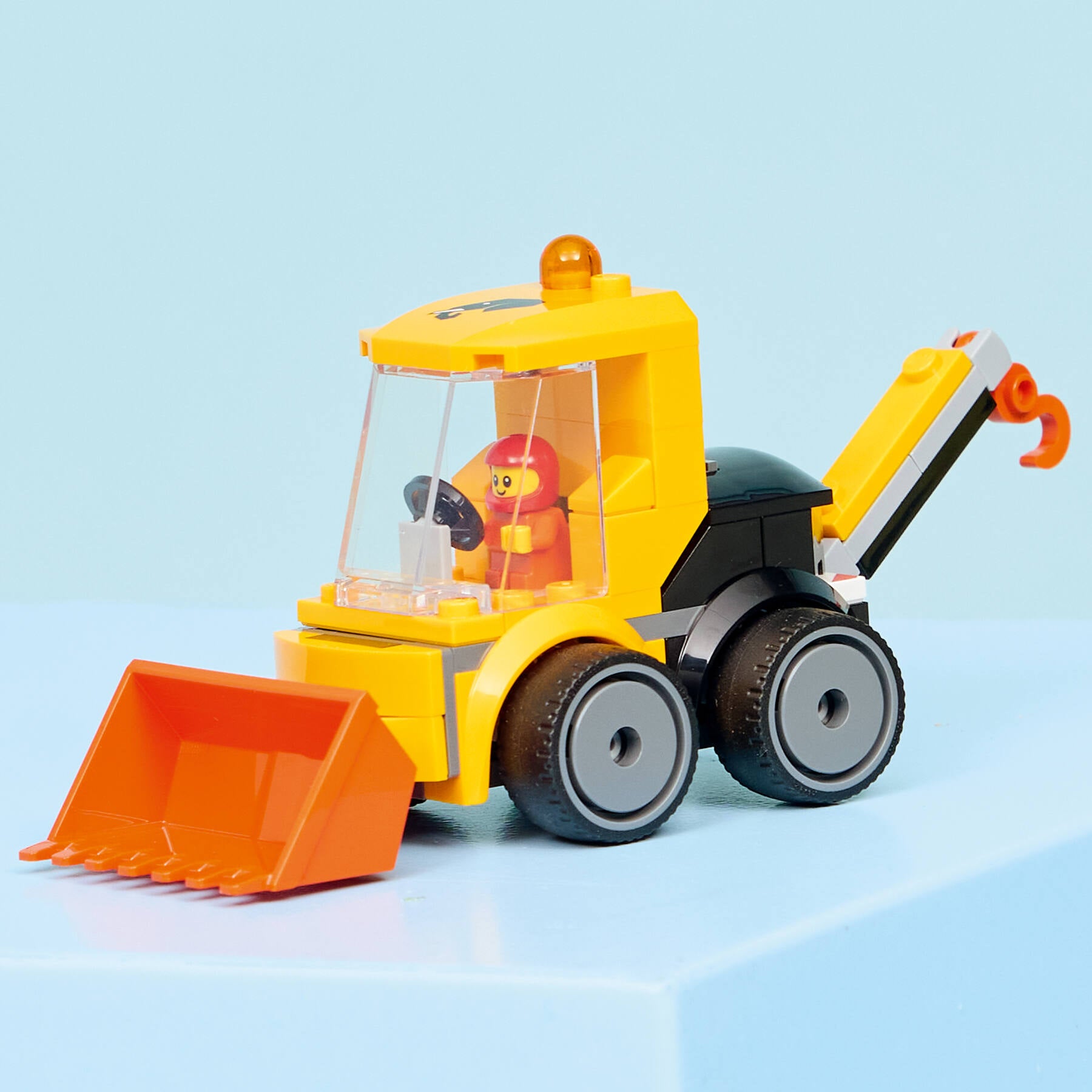 LEGO City Rides Construction Loader toy, imported from the UK