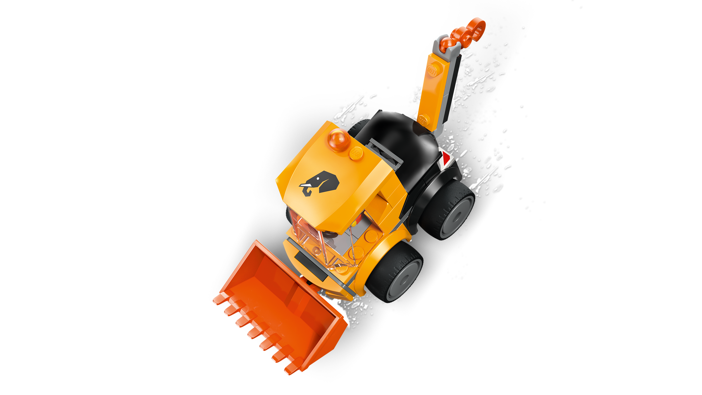 LEGO City Rides Construction Loader toy, imported from the UK