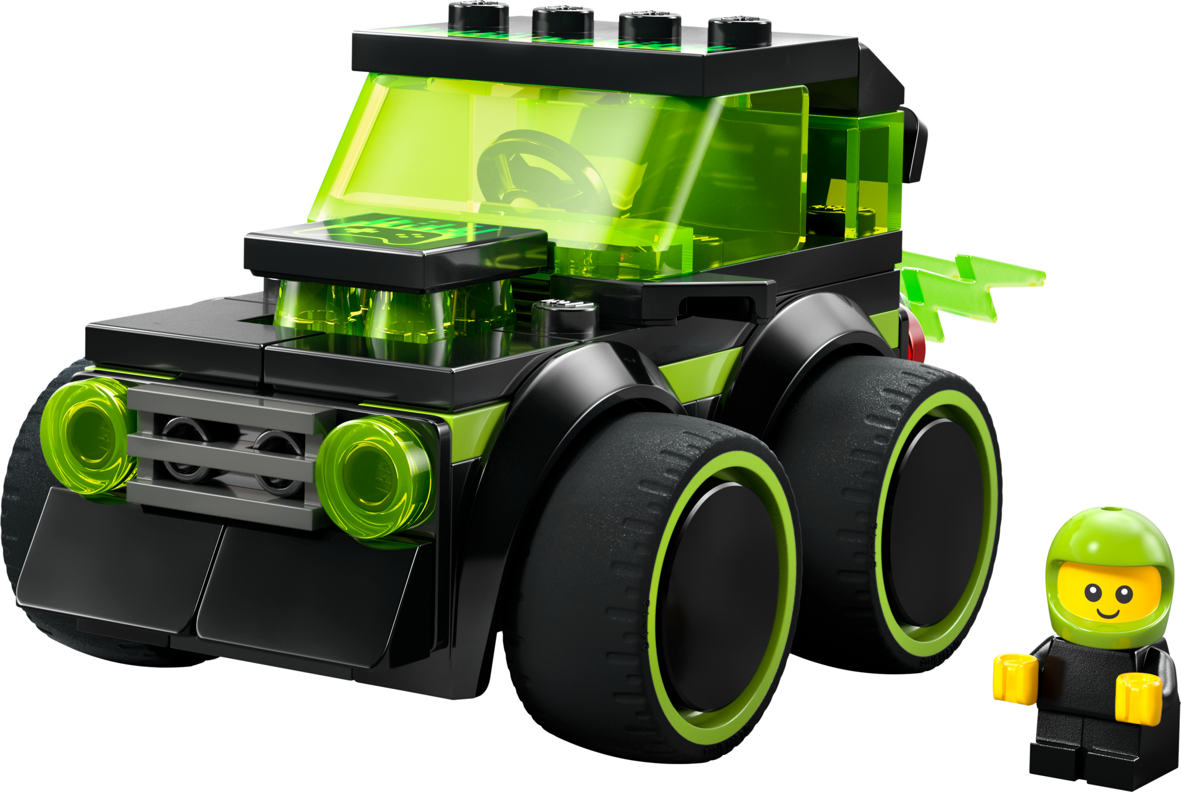 LEGO gaming race car toy 64 pieces - British product