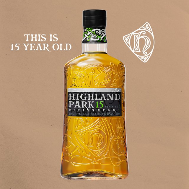 Highland Park 15YO Single Malt Scotch Whisky   70cl GOODS M&S   