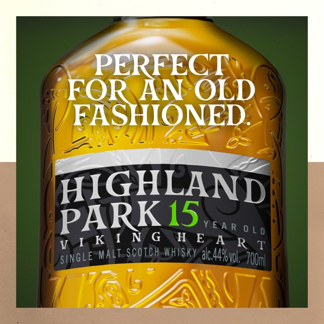 Highland Park 15YO Single Malt Scotch Whisky   70cl GOODS M&S   