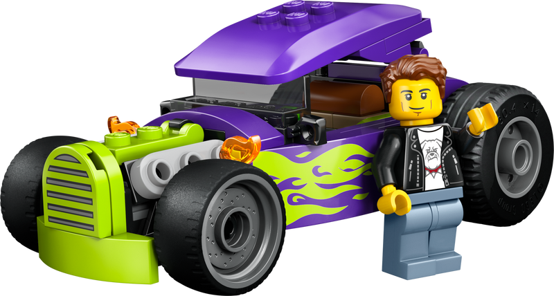 LEGO City Hot Rod car toy 81 pieces, imported from the UK