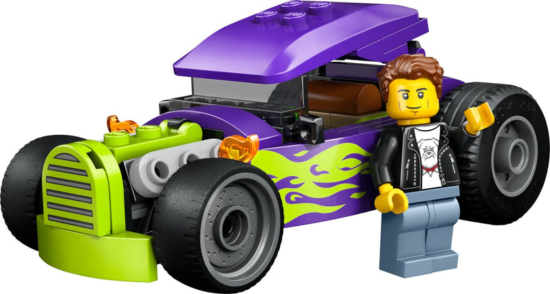 LEGO City Hot Rod car toy 81 pieces, imported from the UK