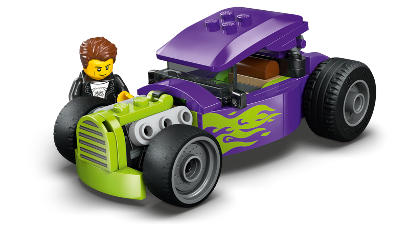 LEGO City Hot Rod car toy 81 pieces, imported from the UK