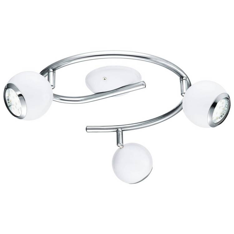 Eglo Bimeda spotlight three adjustable heads white, imported from the UK
