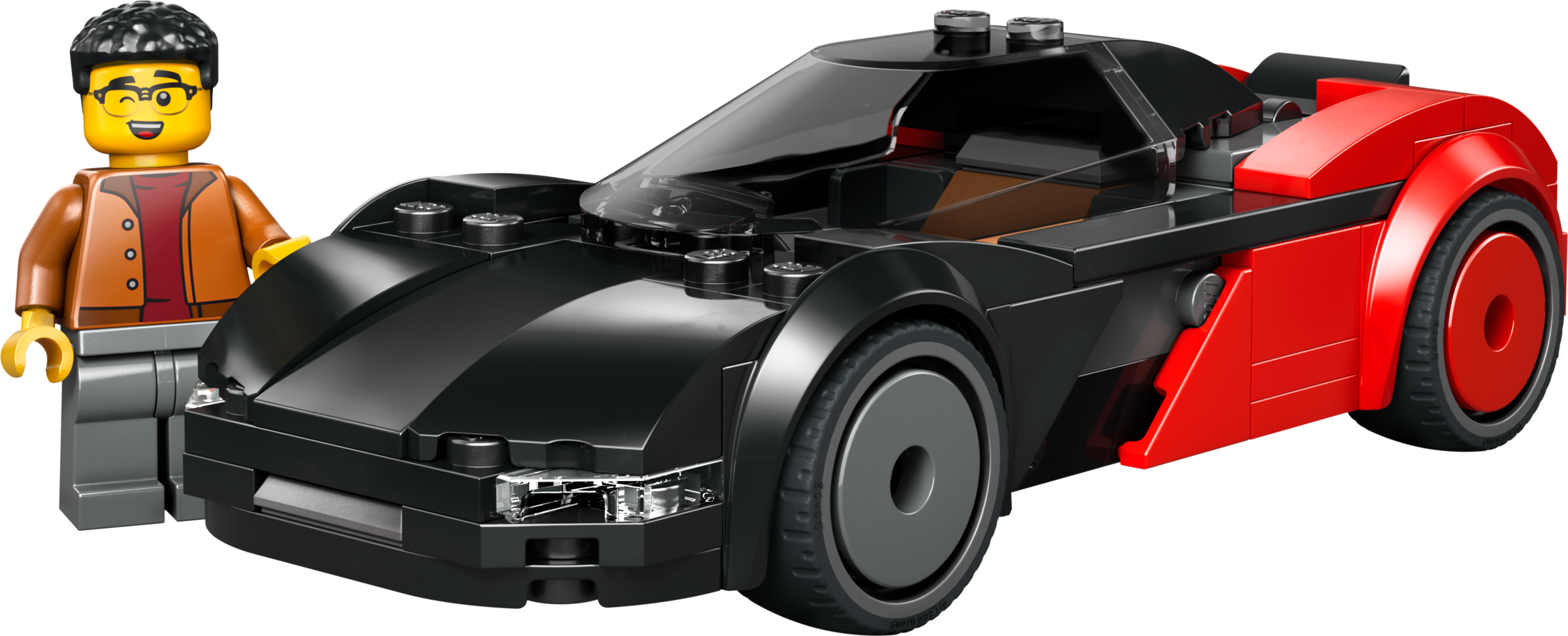 LEGO City EV Supercar building set 109 pieces, imported from the UK