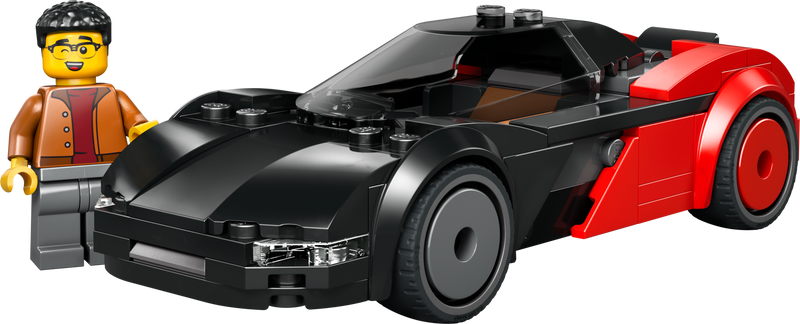 LEGO City EV Supercar building set 109 pieces, imported from the UK