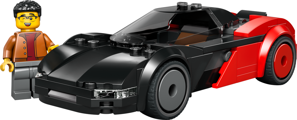 LEGO City EV Supercar building set 109 pieces, imported from the UK