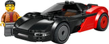 LEGO City EV Supercar building set 109 pieces, imported from the UK