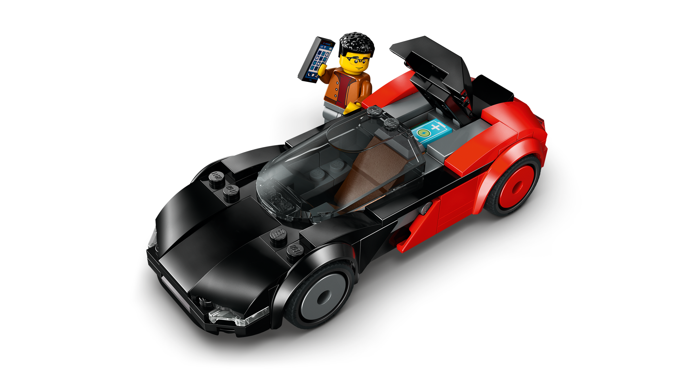 LEGO City EV Supercar building set 109 pieces, imported from the UK