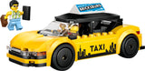LEGO Yellow Taxi 60487 building set, imported from the UK