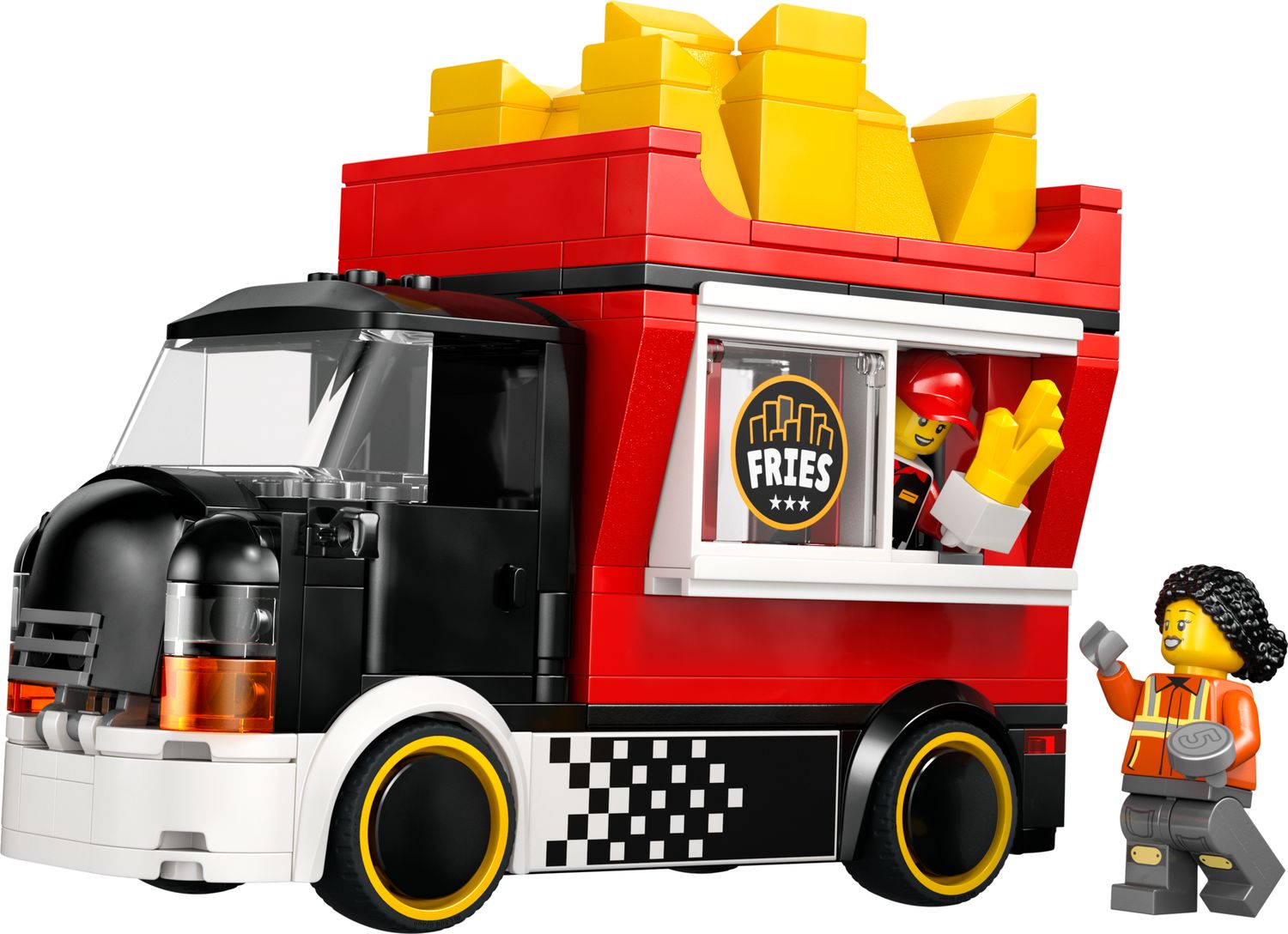 LEGO Fries Food Truck toy building set 60488 (British brand)