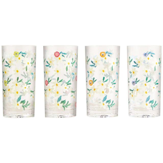 M&S Set of 4 Floral Picnic Highballs   4 per pack