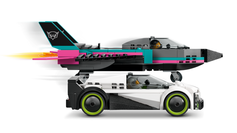 LEGO City Jet vs Car building set 259 pieces - British product