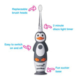 Brush-Baby WildOnes Rechargeable Toothbrush Percy Penguin GOODS M&S   