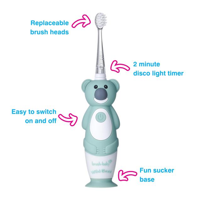 Brush-Baby WildOnes Rechargeable Toothbrush Kylie Koala GOODS M&S   