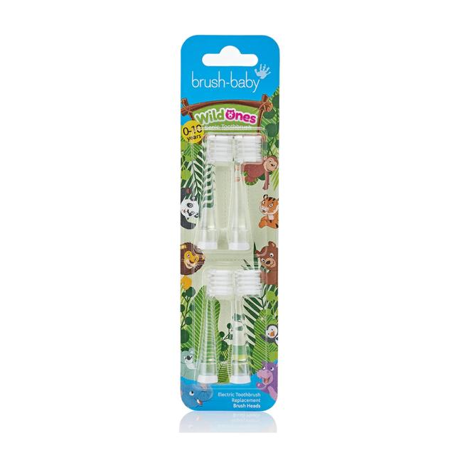 Brush-Baby WildOnes Replacement Brush Heads   4 per pack GOODS M&S   