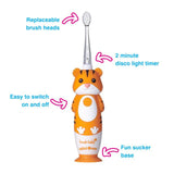 Brush-Baby WildOnes Rechargeable Toothbrush Toby Tiger GOODS M&S   