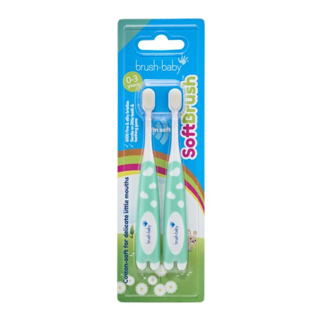 Brush-Baby SoftBrush   2 per pack GOODS M&S   