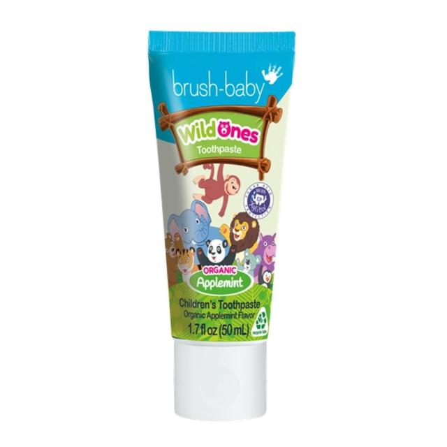 Brush-Baby WildOnes Organic Applemint Toothpaste   50ml GOODS M&S   