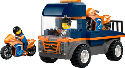 Lego LEGO City Motorcycle Transporter Vehicle Toy Set, 88 Pieces- Buy online at McGrocer