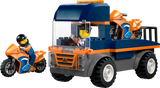 LEGO Motorcycle Transporter toy set 88 pieces, UK version