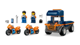 LEGO Motorcycle Transporter toy set 88 pieces, UK version