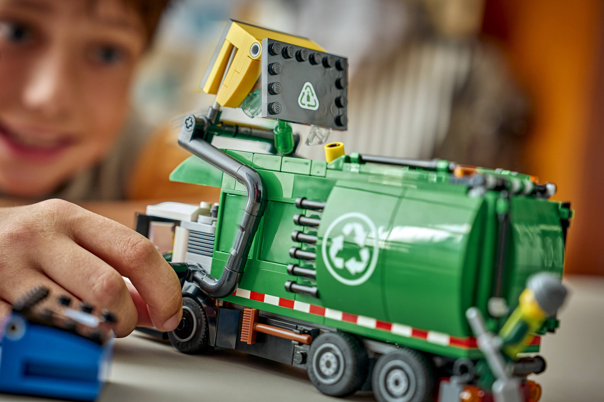 LEGO City Recycling Truck building set (British brand)