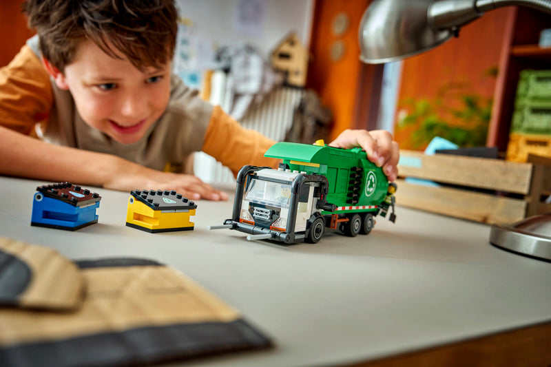 LEGO City Recycling Truck building set (British brand)