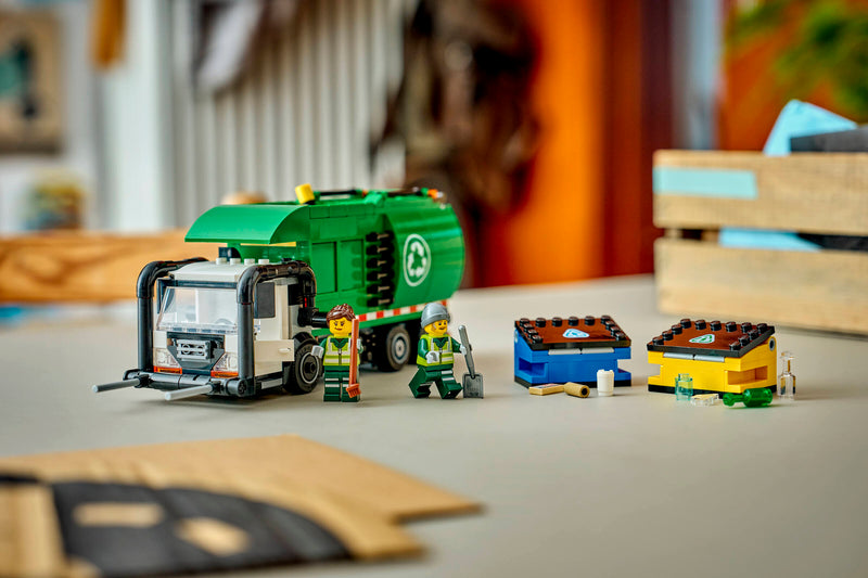 LEGO City Recycling Truck building set (British brand)